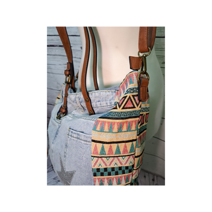 Bolso Denim Etnico